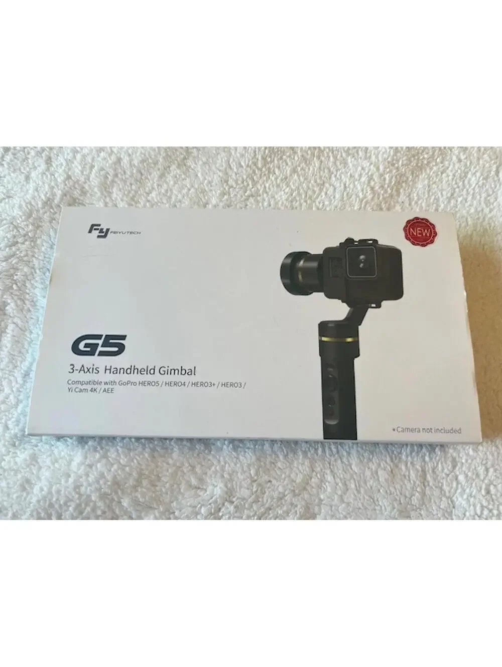 FeiyuTech G5 3-Axis Handheld Gimbal for GoPro HERO and Yi Cam Plus Extra Battery